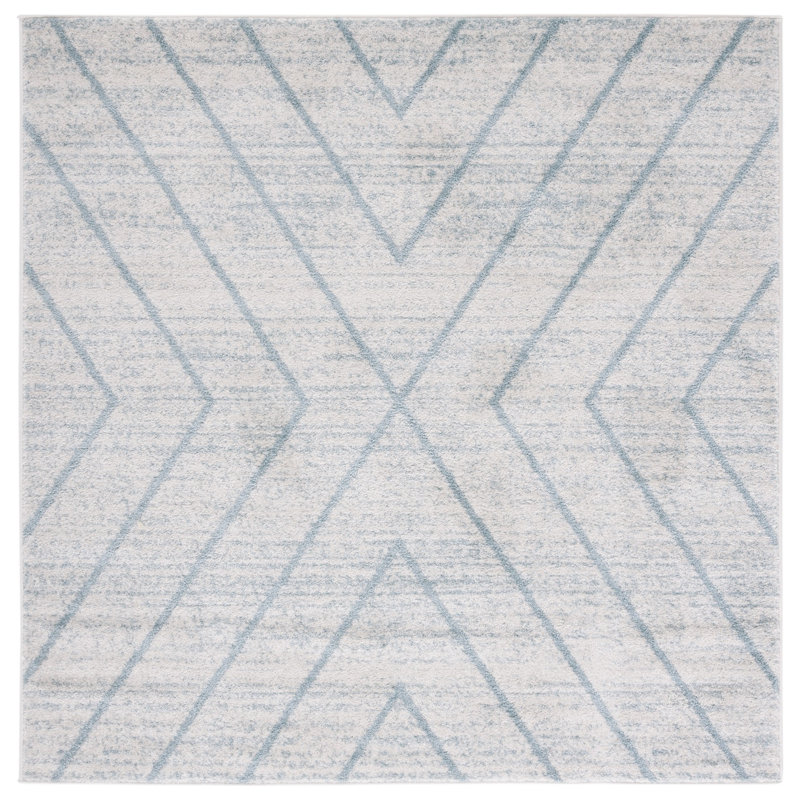 Jahn Performance Geometric Rug, Square 6'
