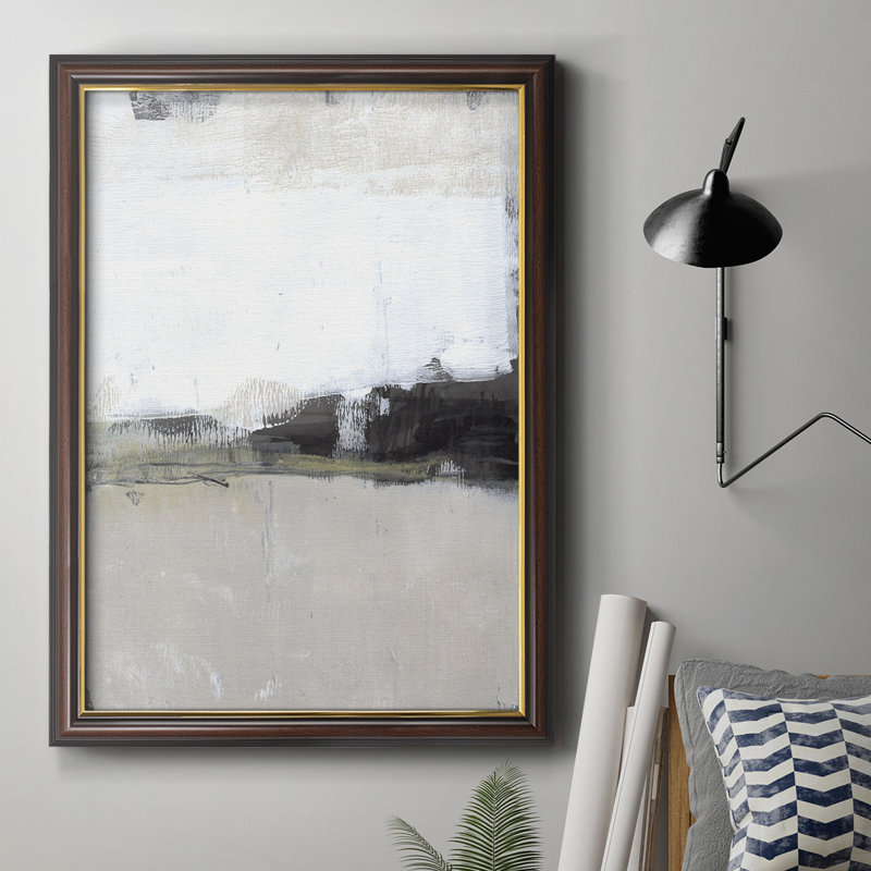 Toile encadrée de qualité supérieure Shadow Horizon I - prête à être accrochée, H 27 po x l 18 po x P 2,5 po