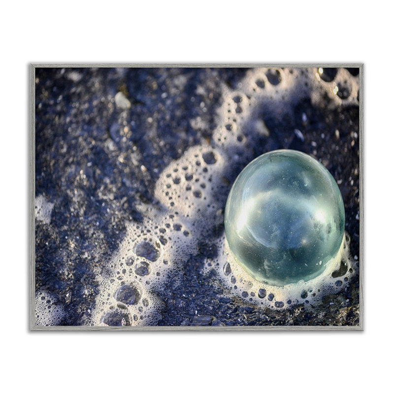  «Beach Foam & Bubble», estampe numérique par Savanah Plank, Estampe numérique Farmhouse, H 24 po x l 30 po
