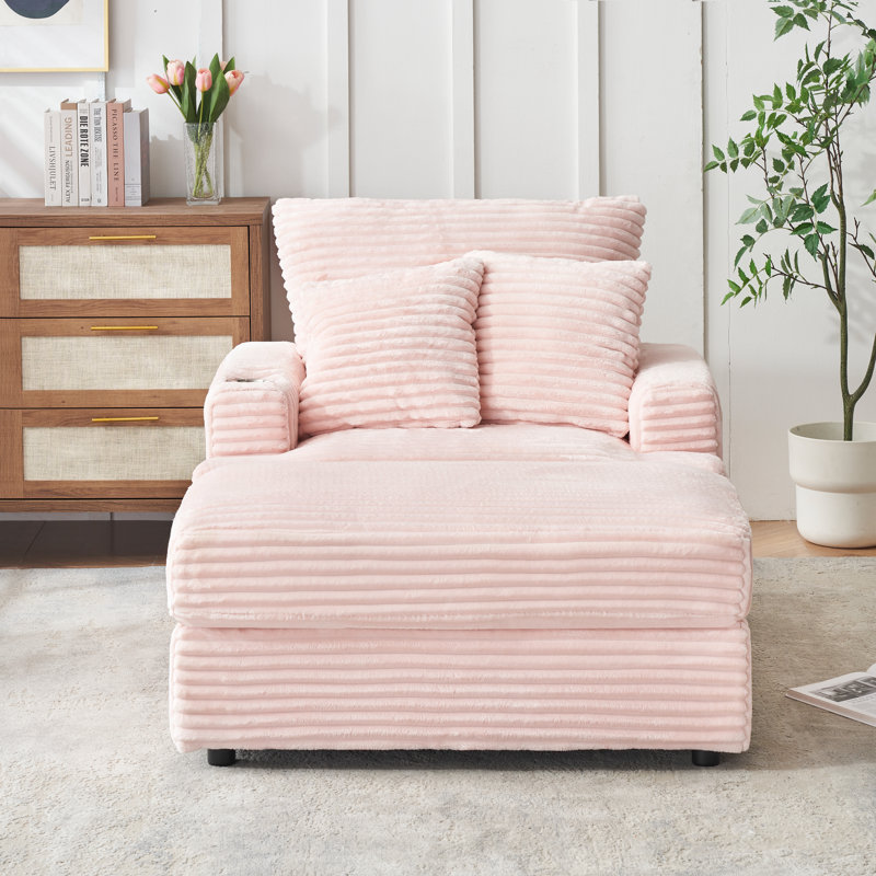 Rumaisa 39.37'' Square Arms Sofa