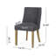 Chaise de salle à manger moderne