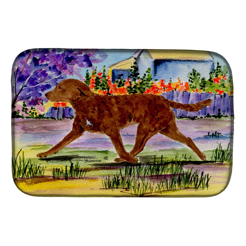 Tapis de séchage chesapeake bay retriever