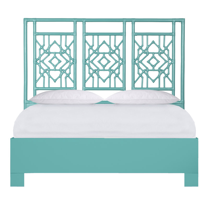 Lit standard bas Tulum, Grand, Turquoise