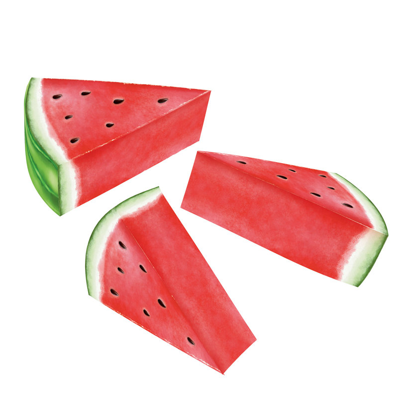 Centres de table melon d'eau 3D