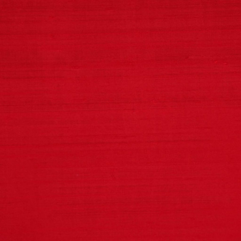 Rm Dupioni Fabric, Scarlet