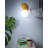 No tools wall light, rechargeable wall sconce, warm lighting Marigold Poplight-1102482754