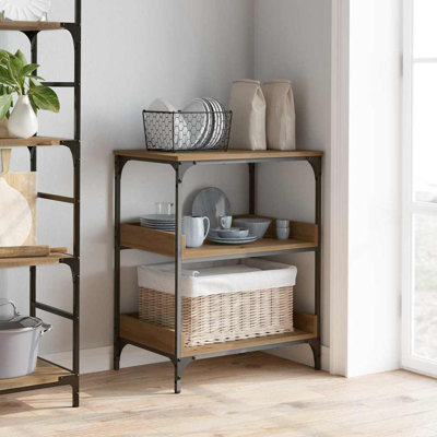 Wood Bar Cart