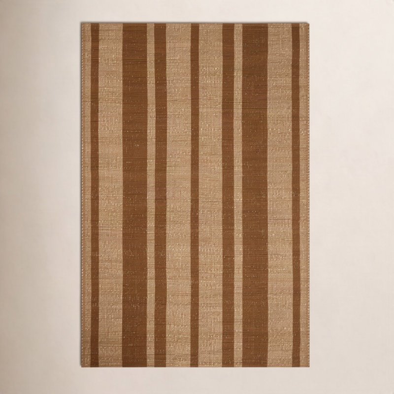 Leanne Ford x Loloi Weatherstaff Cinnamon / Natural Area Rug, Rectangle 8'6" x 11'6"
