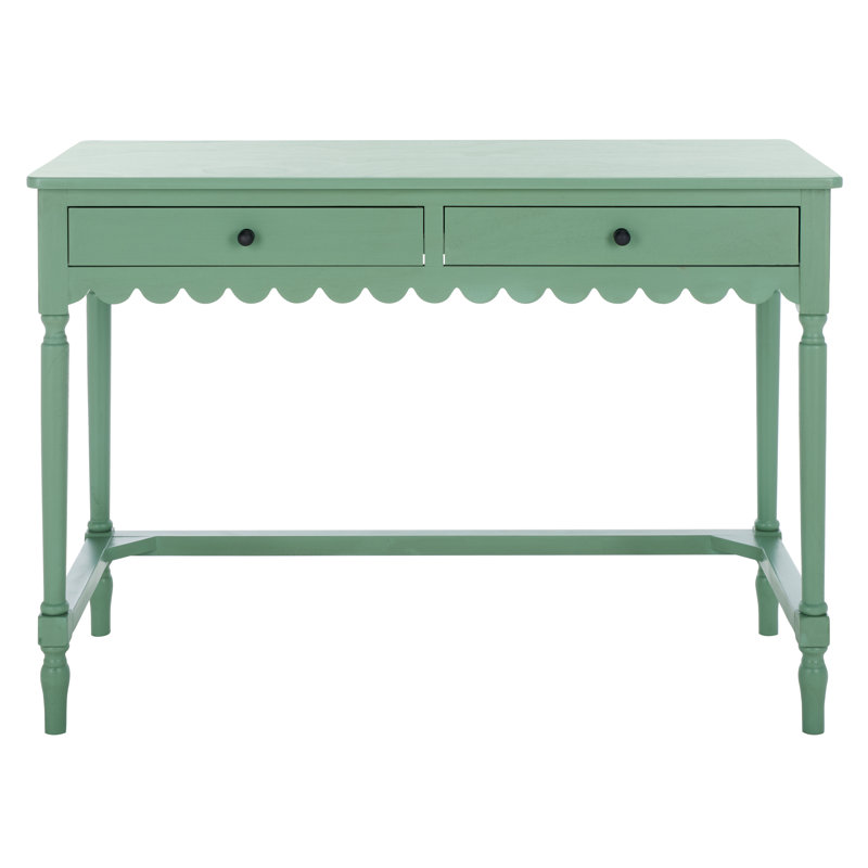 Haven Wood Writing Desk, Sage Green