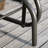 Porch Glider, Metal Frame Swing Glider Chair With Breathable Mesh Fabric, Curved Armrests And Steel Frame For Garden, Poolside, Backyard, Balcony-139632664