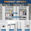 Metal Single Storage Cabinet ( 70.87'' H x 31.5'' W x 15.7'' D)-957842182