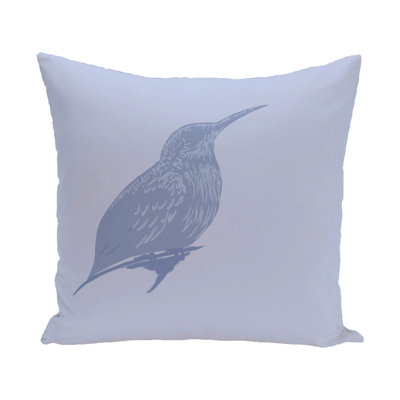Colibri Print Outdoor Square Pillow Cover & Insert