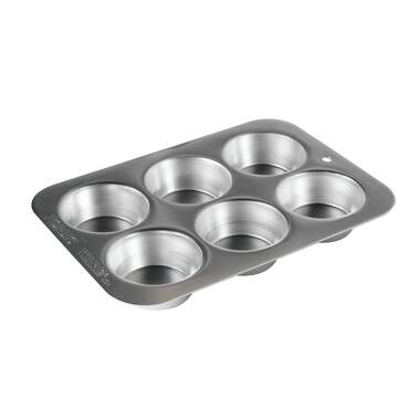 Cooking Light Non-Stick Carbon Steel Muffin Pan, 12 Cups, Easy to Clean, Cupcake Tin, Non-Stick Bakeware, Heavy Duty Performance Pan