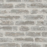Olio Exposed Brick 33' L x 21" W Wallpaper Roll