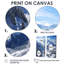 «Pine Valley Winter Mountain Landscape V», art mural sur toile paysage d'hiver-1776305520-1776305530-1776305524