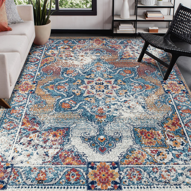 Honig Oriental Indoor Rug, Rectangle 4' x 6'