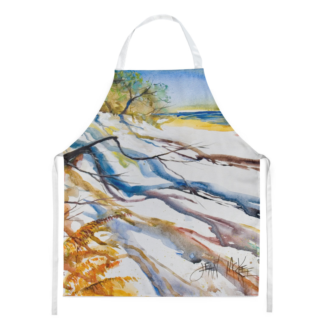 No Pattern Bib Apron Highland Dunes