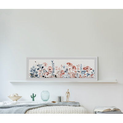 Flower Motif - Single Picture Frame Painting