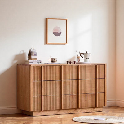Armoire d'entrée à six tiroirs Mid-Century
