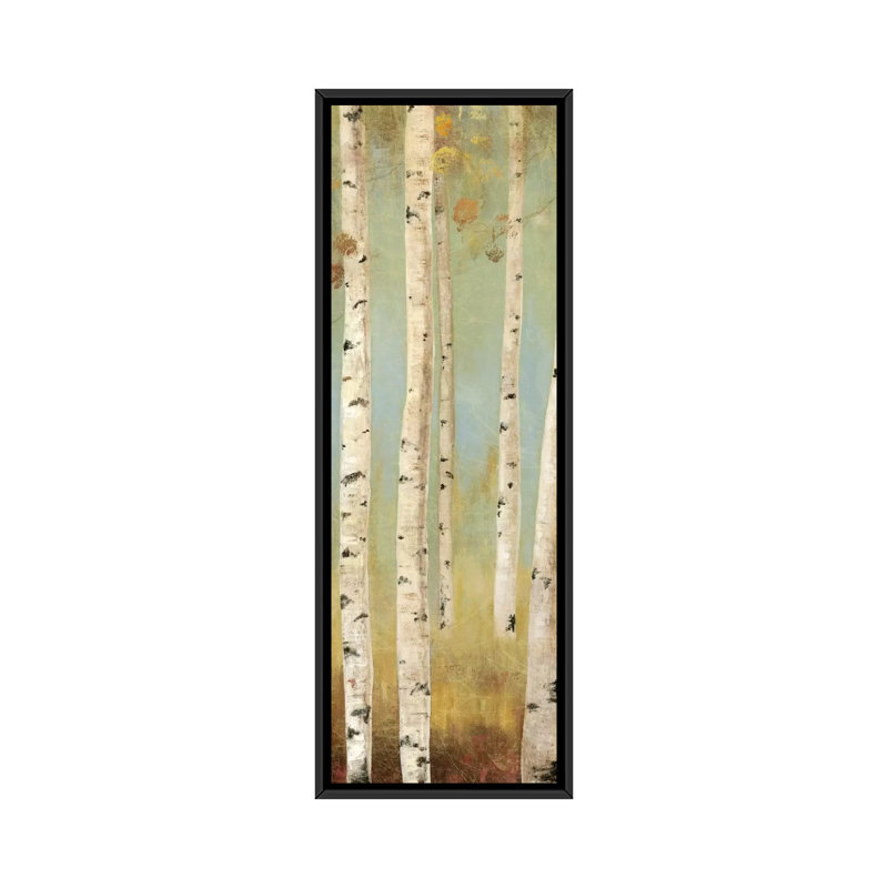 « eco panel i », impression sur toile tendue, H 36 po x l 12 po x P 1,5 po, Toile avec cadre noir
