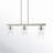 Nilsa 3 - Light Steel Dimmable Kitchen Island Square / Rectangle Chandelier-1621395386