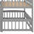 Low Bunk Beds, Kids Bunk Bed With Slide, Fence And Ladder, Wood Toddler Bunk Beds-1180852494-1189953101