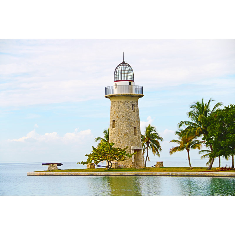 Cornman Cornman Boca Chita Lighthouse - Wrapped Canvas Print, 51cm H x 76cm W x 3.8cm D