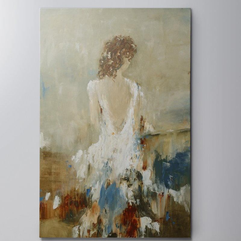 «Elegant Moment III», reproduction sur toile tendue, H 18 po x l 12 po x P 1 po