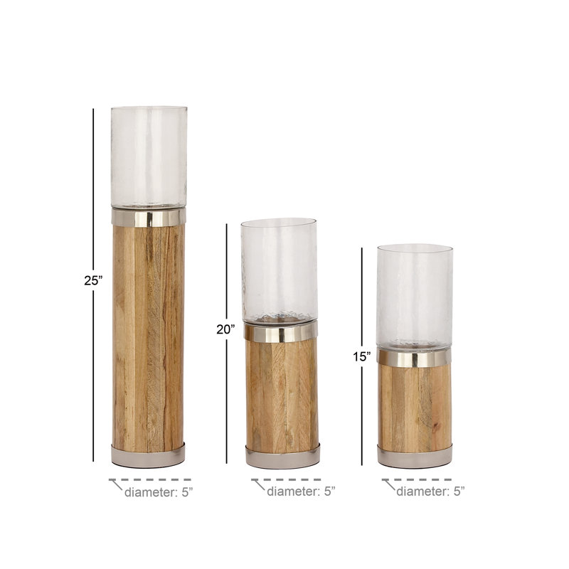 Ensemble d’ouragans en bois 3 pièces