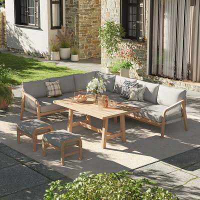 8 - Person Outdoor Seating Group With Cushions