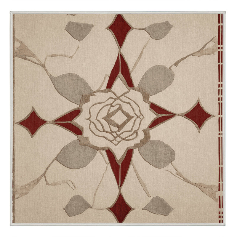 Edge Continuum Rug, Square 4'
