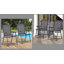 Chaise de plage pliante Texteline Garden