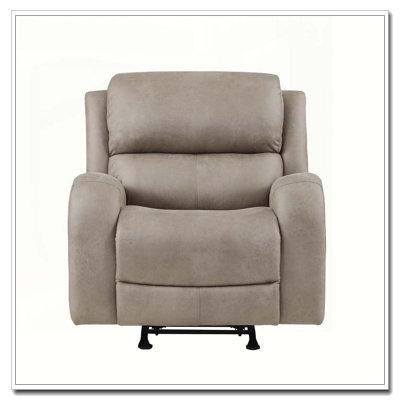 Fauteuil inclinable luxueux luxueux brun