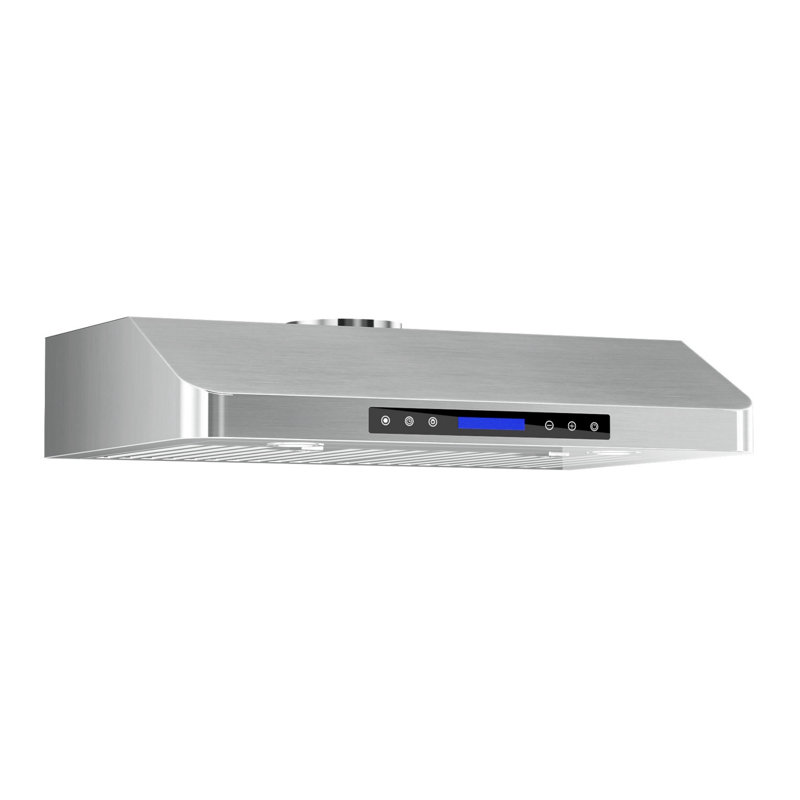 36 in. 900 CFM Under Cabinet Range Hood with Remote,Touch Control LCD,Low Noise,Long-term Warranty in Stainless Steel