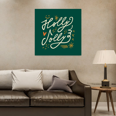Happychristmasno05, impression d'art moderne abstrait contemporain