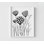Impression de petite affiche de bureau, cadeau pour directeur, art de mariage, idée de cadeau de premier anniversaire, décor de chalet botanique minimaliste