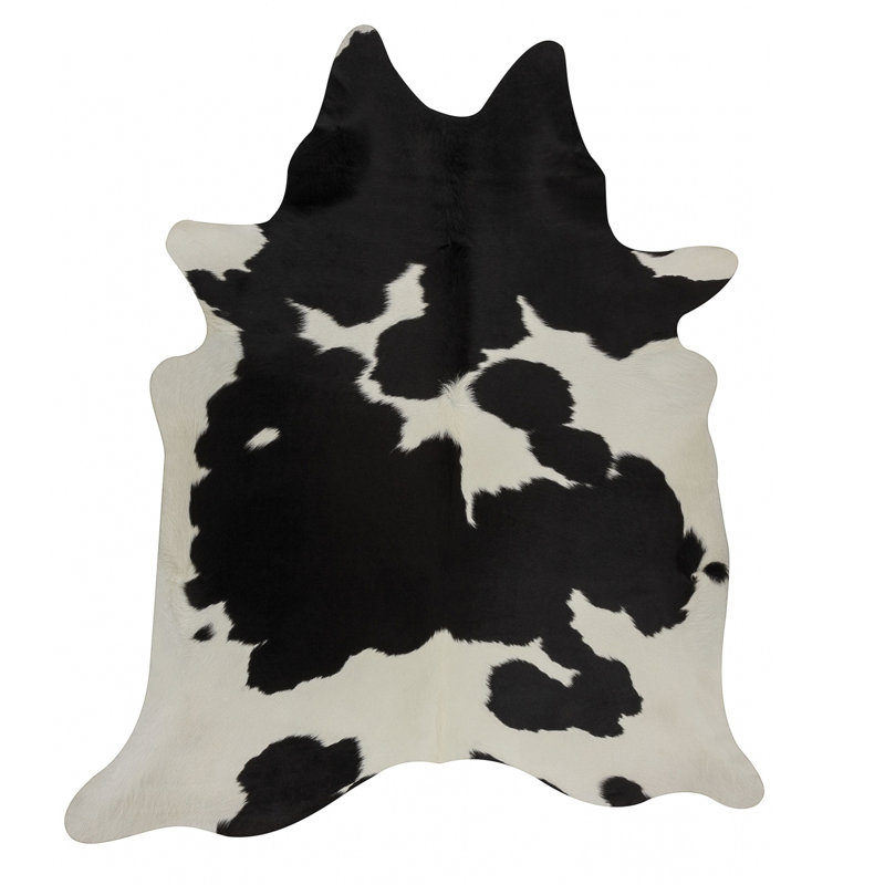 Tapis noir / blanc Amerigo, Nouveauté : 5 pi x 6 pi