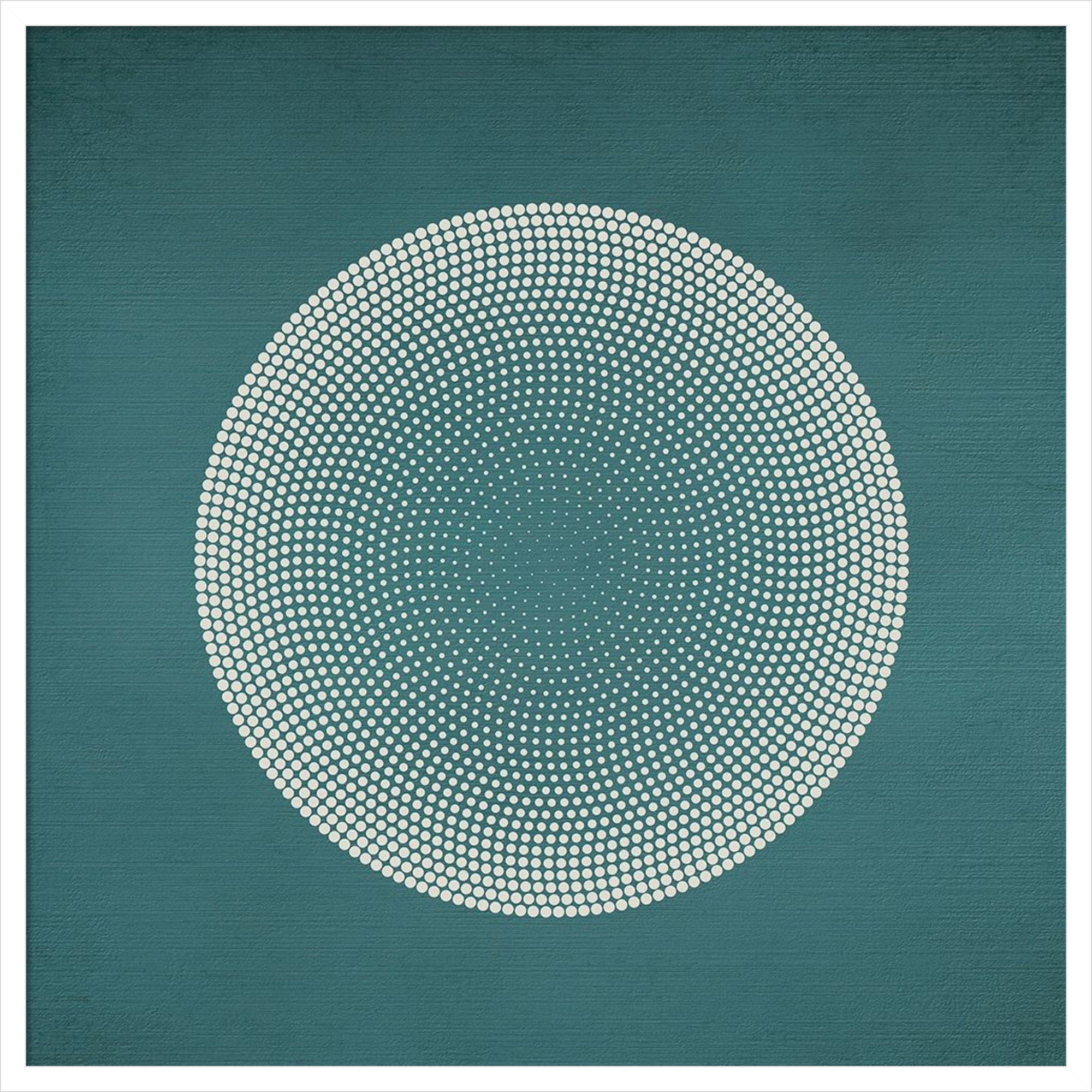 Circles by Incado, 33" H x 33" W x 1" D, White
