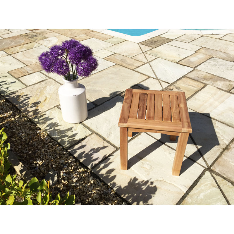 Buskerud Square Teak Outdoor Coffee Table , 45cm cm W 45cm cm D