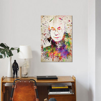 « dalai dalai lama », impression sur toile