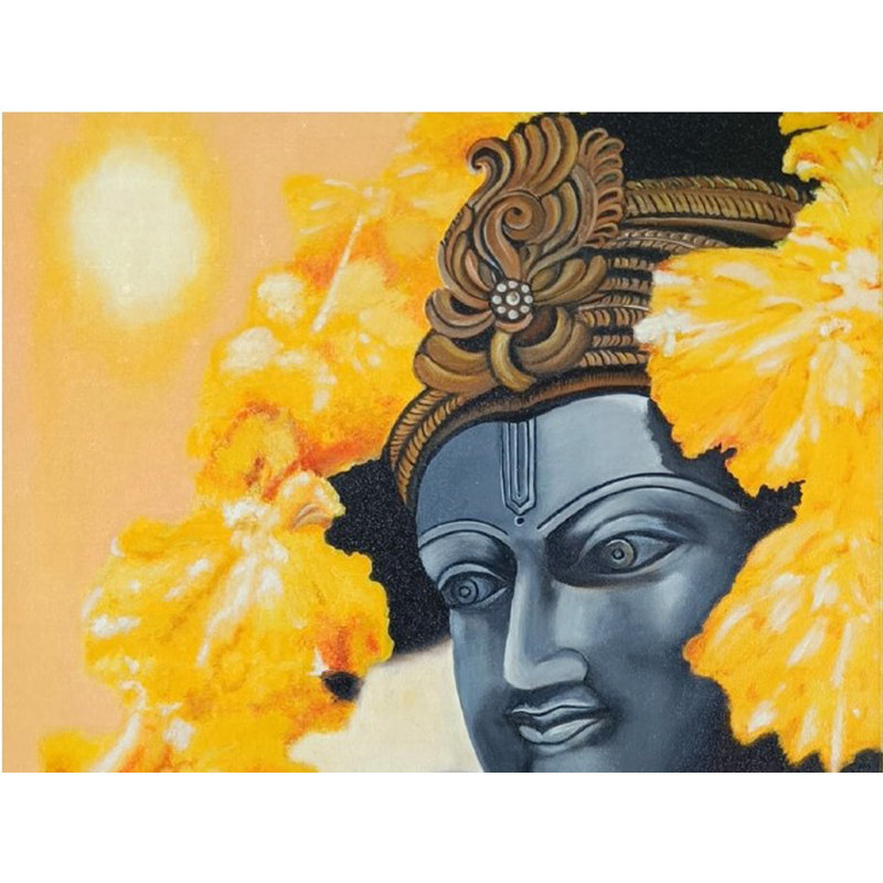 Manmohana Krishna | Peinture de Hina Sudhir Mahuv Niagara