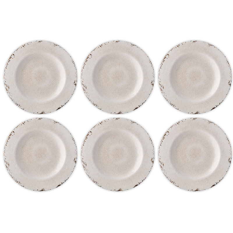 Kinzer 9" Melamine Salad Plate, Cream