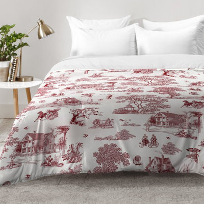 Belle 13 Polyester Toile Comforter Set