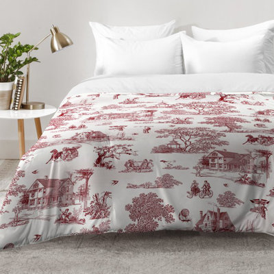 Belle 13 Traditional Toile Comforter