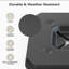Saraia 22.05 Lb. Plastic In-Ground Umbrella Base