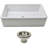 31'' L Single Bowl Fireclay Kitchen Sink