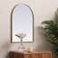 Sabine Metal Arch Wall Mirror-1547015592-1547015590