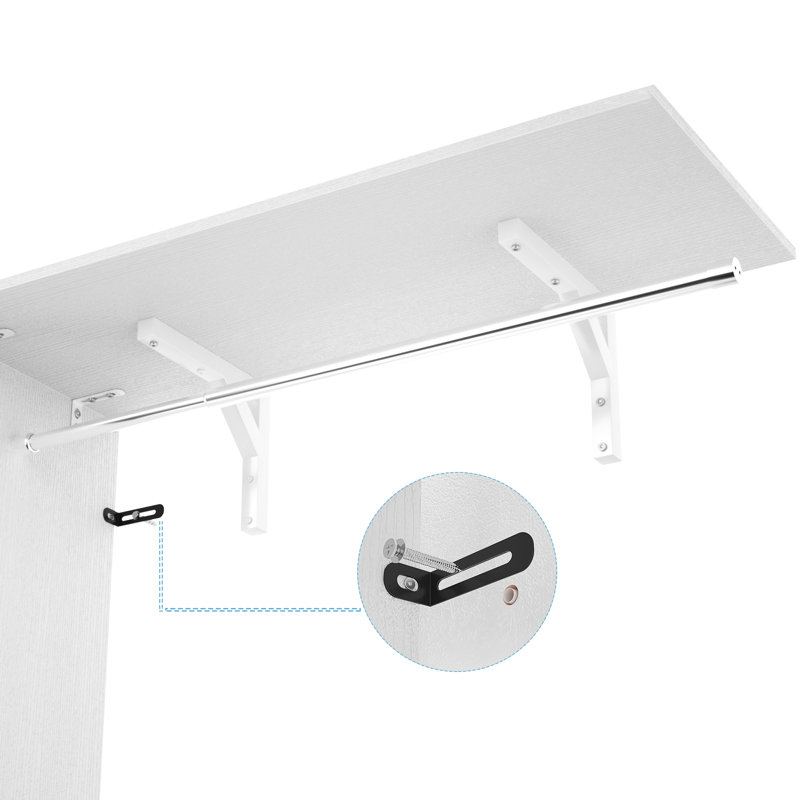  Trousse de démarrage pour système de garde-robe de 20 à 96 po de largeur, Blanc
