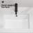 Undermount Rectangular Ceramic Sink