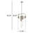 Fenecia 4-Light Dimmable Cylinder Pendant-1714801355